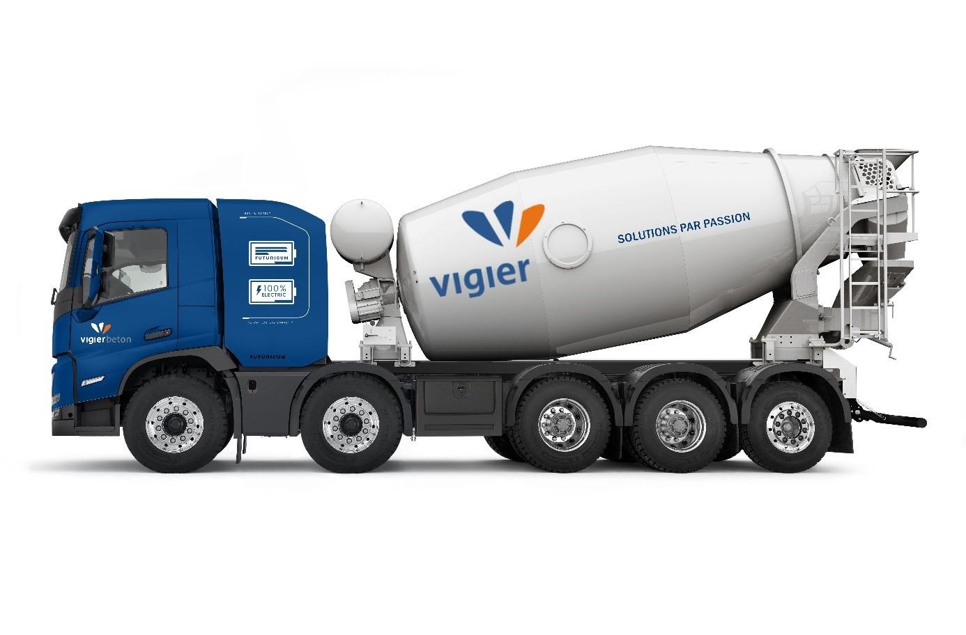 Elektro Betonmischer von Vigier Beton