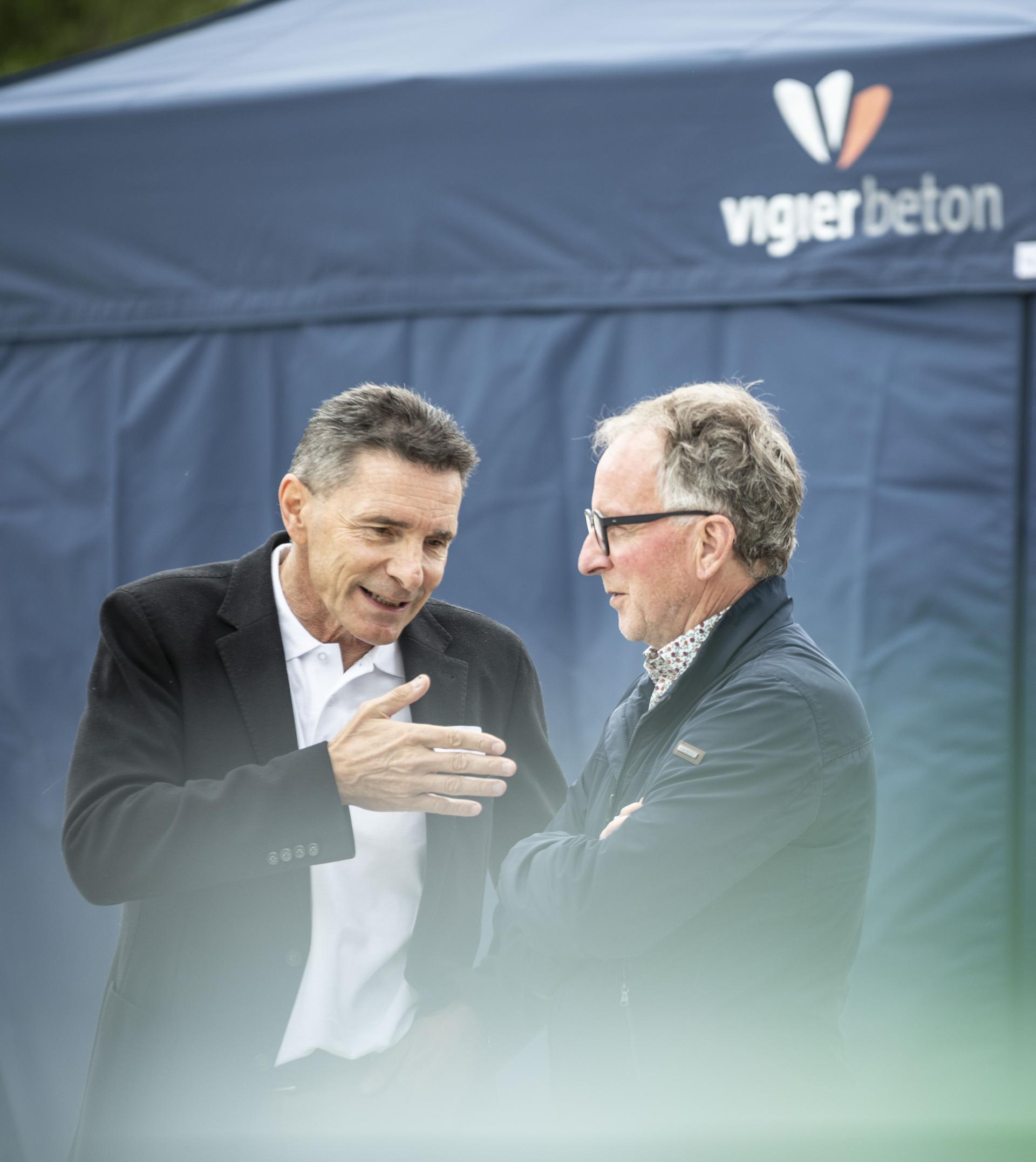 Diskussion bei Vigier Beton